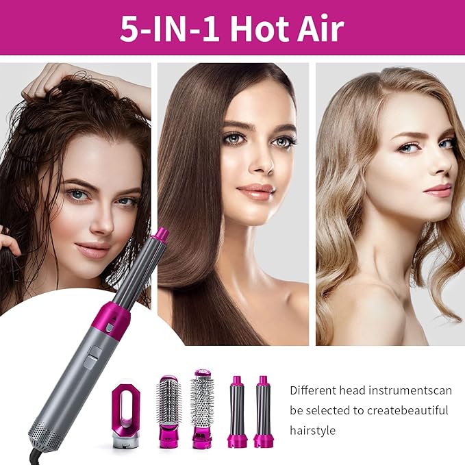 ARABELLA™ Hot Hair Brush 5 in 1 – فرشاة الشعر الساخنة 5 في 1