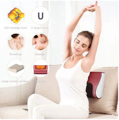 ARABELLA™ Red Pillow Massager – جهاز تدليك الوسادة الحمراء