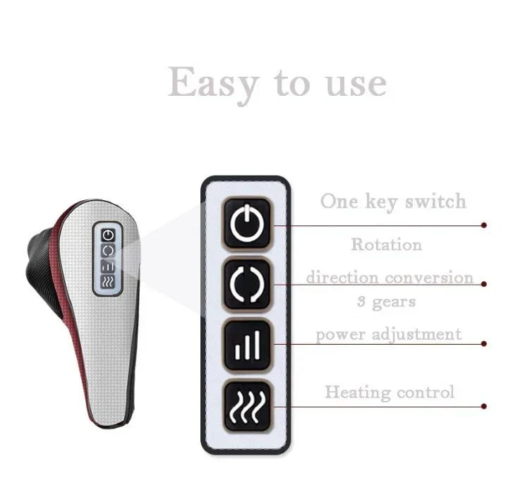 ARABELLA™ Red Pillow Massager – جهاز تدليك الوسادة الحمراء